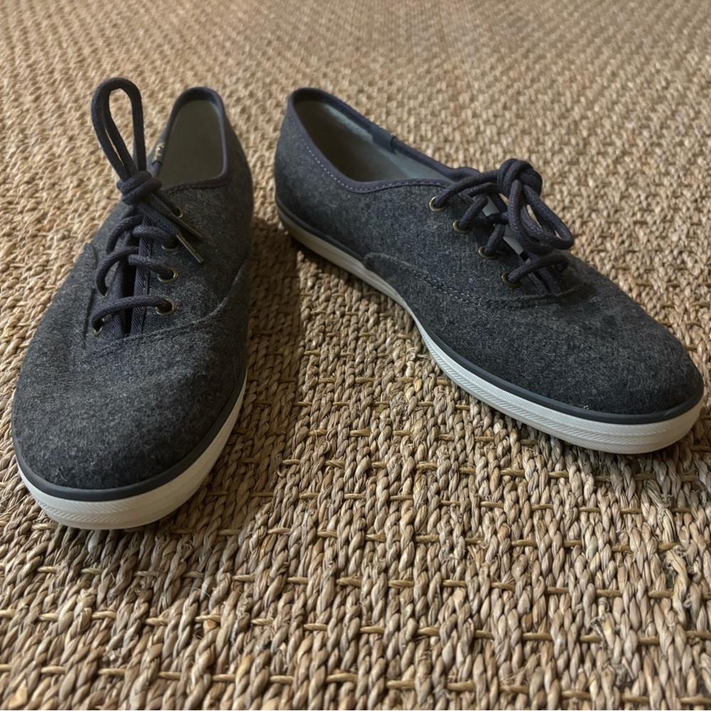 KEDS | Keds Shoes Women’s Wool Blend Grey Gold 8